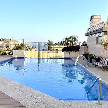 Brand New Modern 2 Bdrms Duplex Penthouse . Sea Views. 3 Min Walk To Beach! Benalmadena